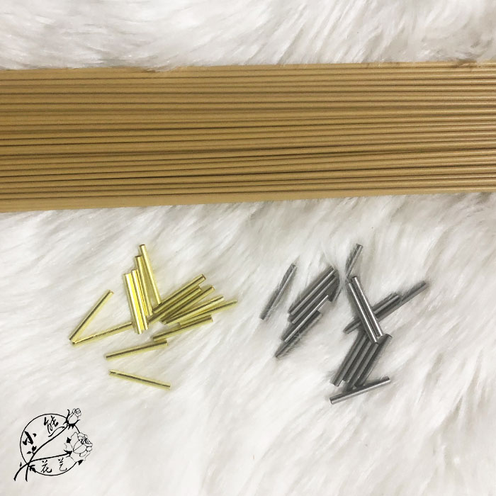 大玲子推荐 加长加硬2号3号麻色花杆