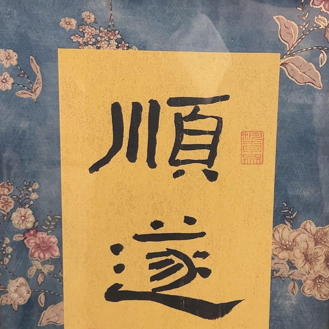 纸本国画亦*?（g80616）夏元朴 框 书画