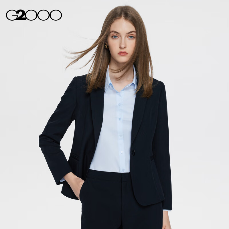 G2000女装可机洗易打理干练时尚修身剪裁西服新【G2】