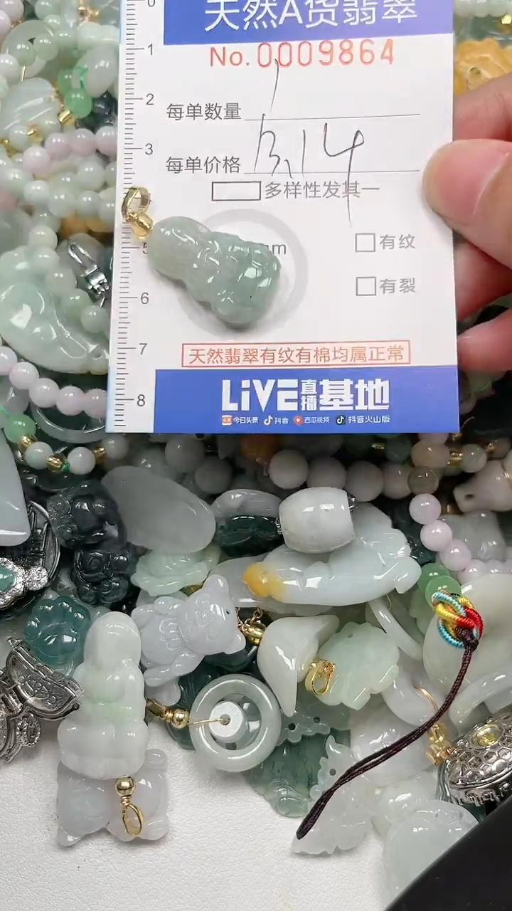 【闪购商品】翡翠颈饰未镶嵌000009864