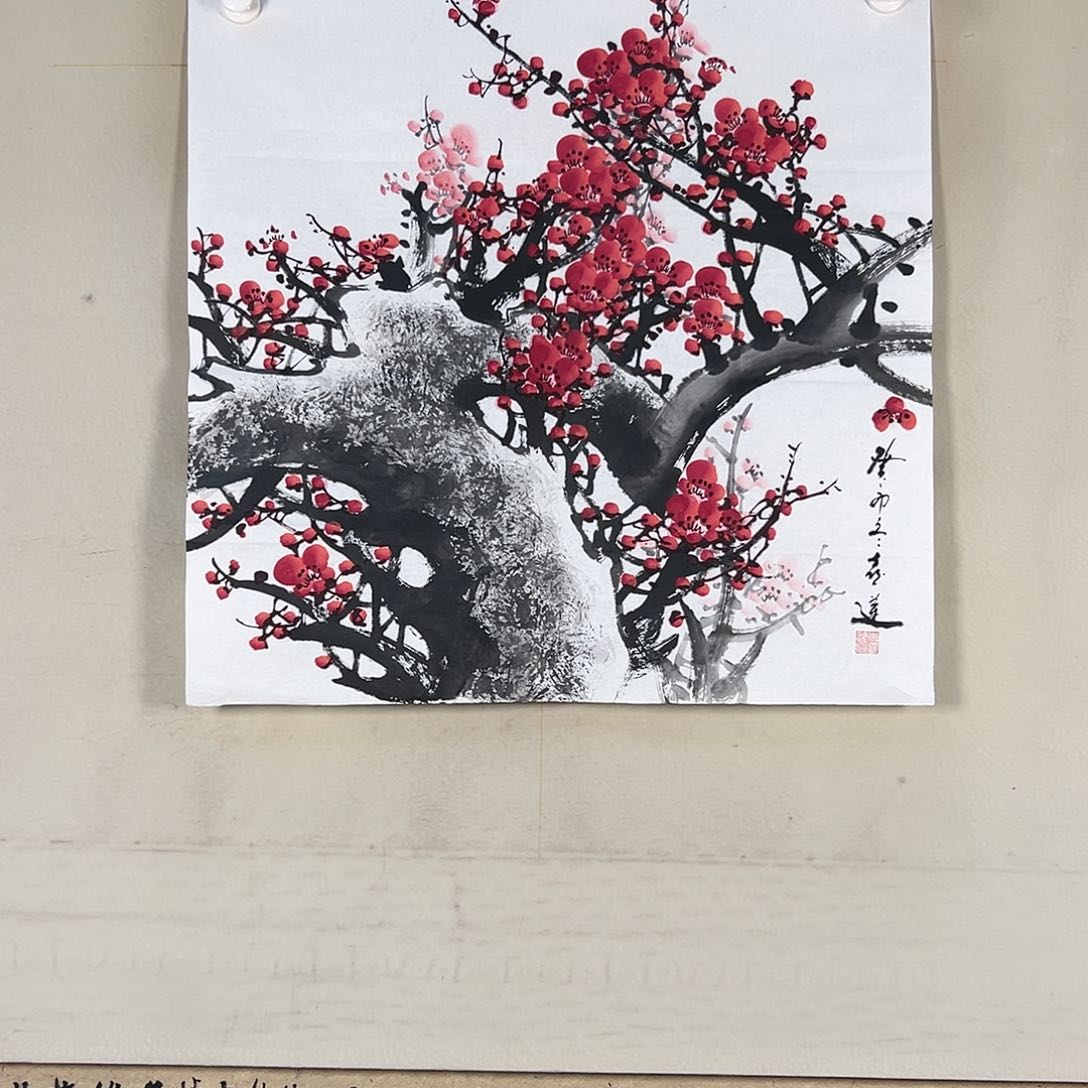 书法181 牡丹一如今天的俏十里江南