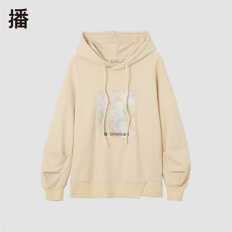 播百搭女款运动简约圆领卫衣BDQ3VD0511