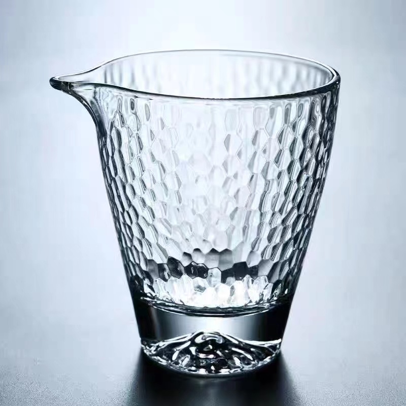  【宠粉专属福利】锤纹玻璃公道杯 家用茶道茶器茶杯分茶器