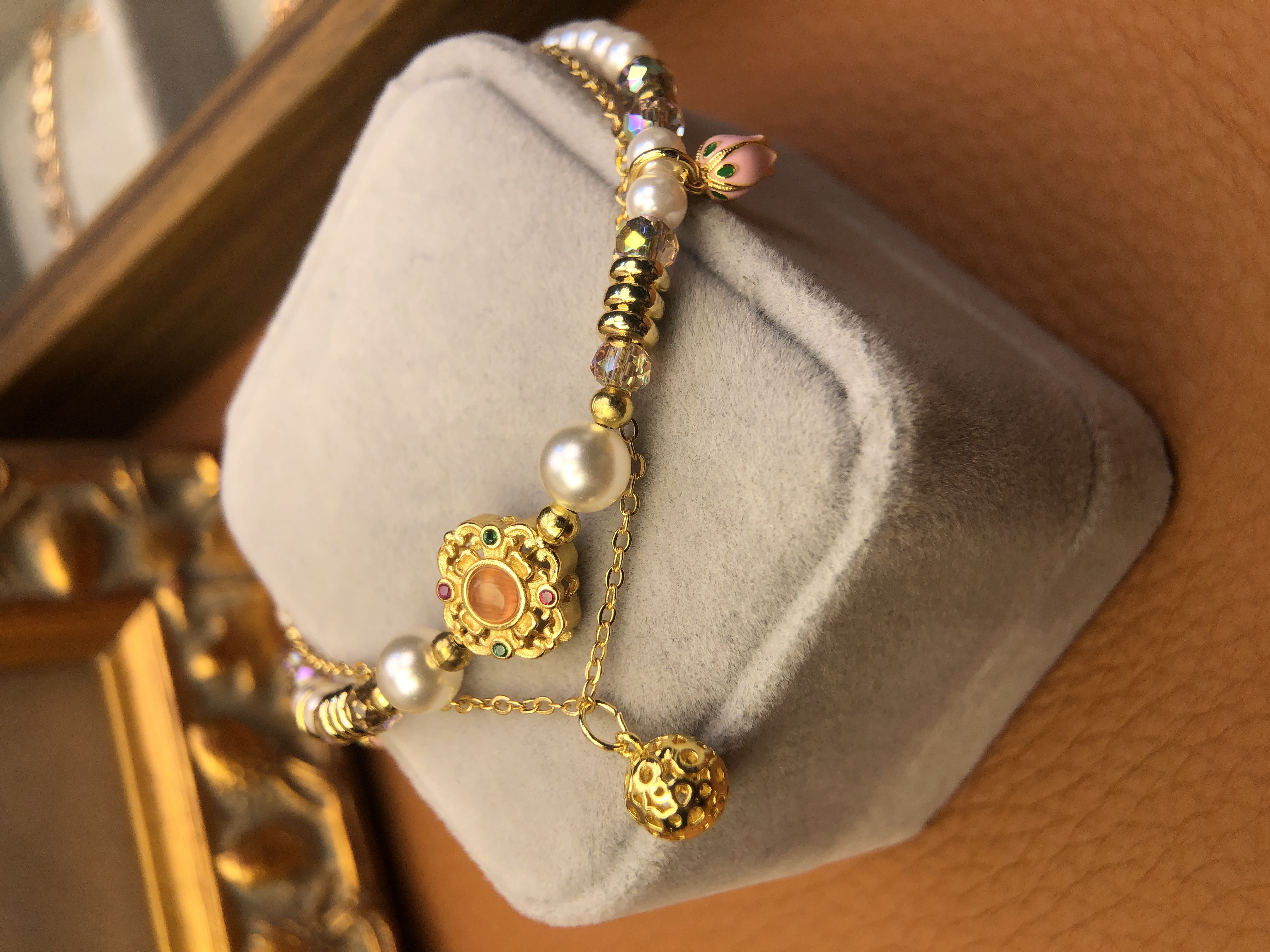 铜合金手链 A3643 FR★【玲珑手链】手链