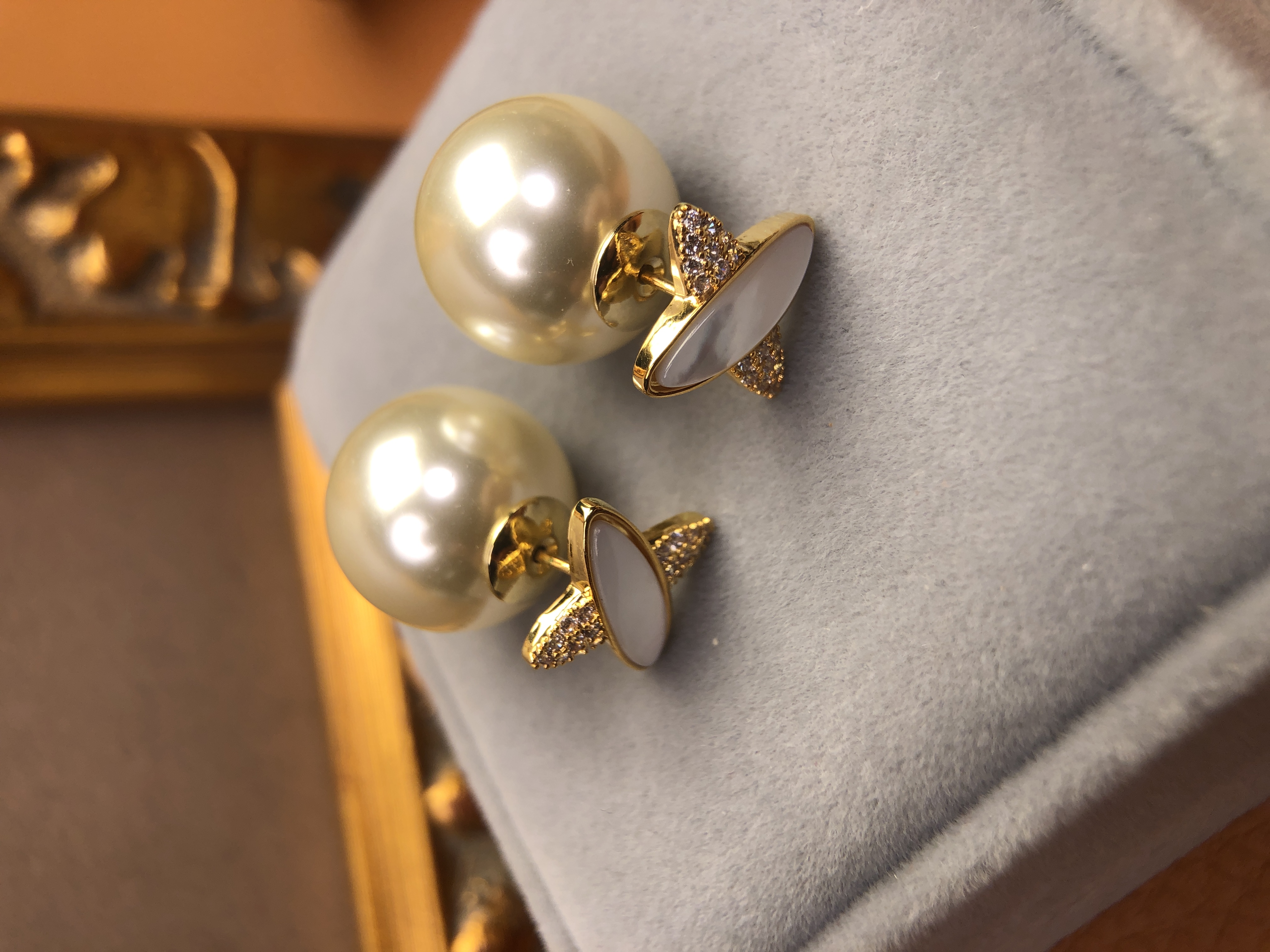 铜合金耳饰 A7214 FR★【十字星光】耳钉