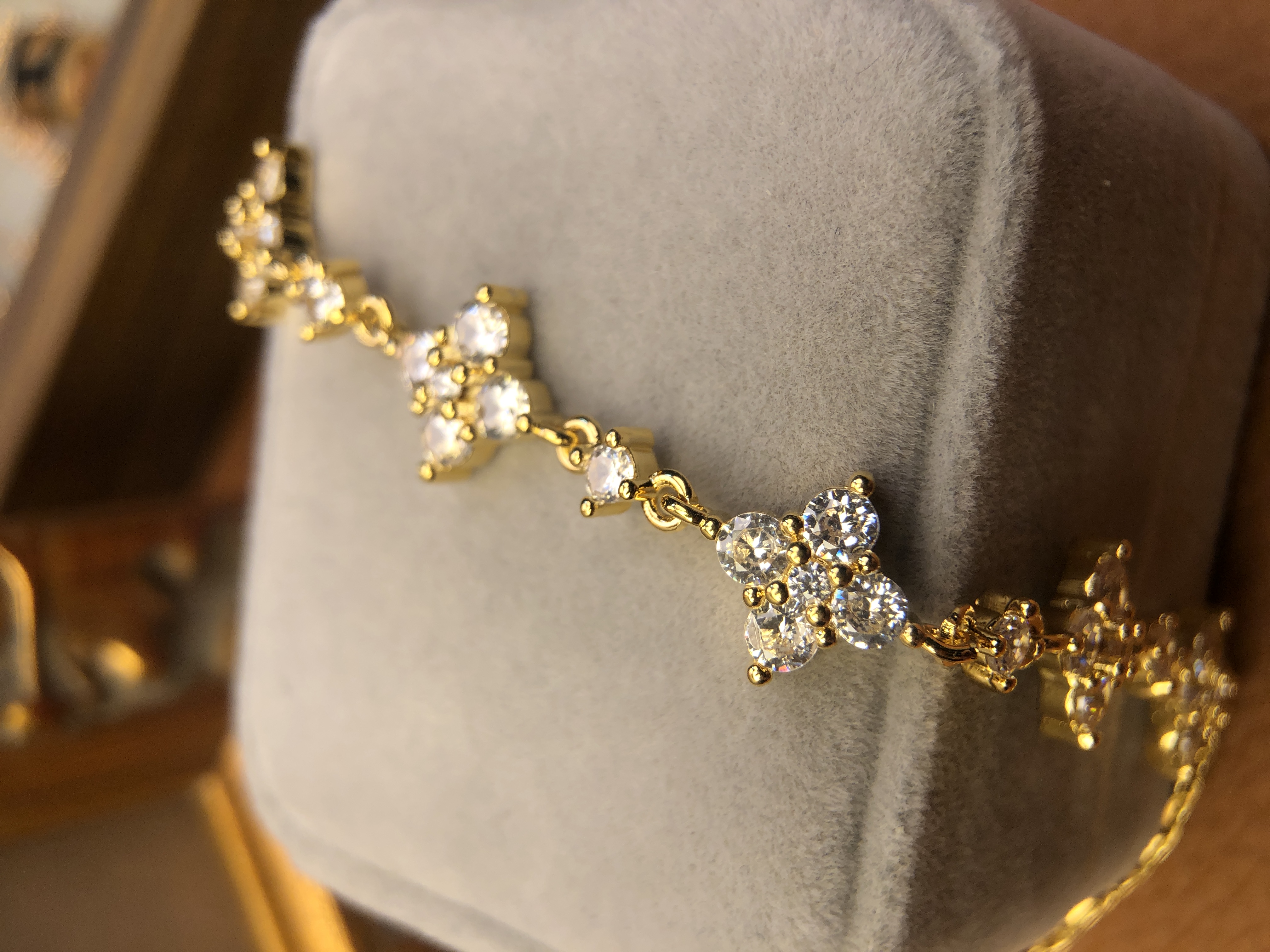 铜合金手链 B2349 FR★【花雨】手链