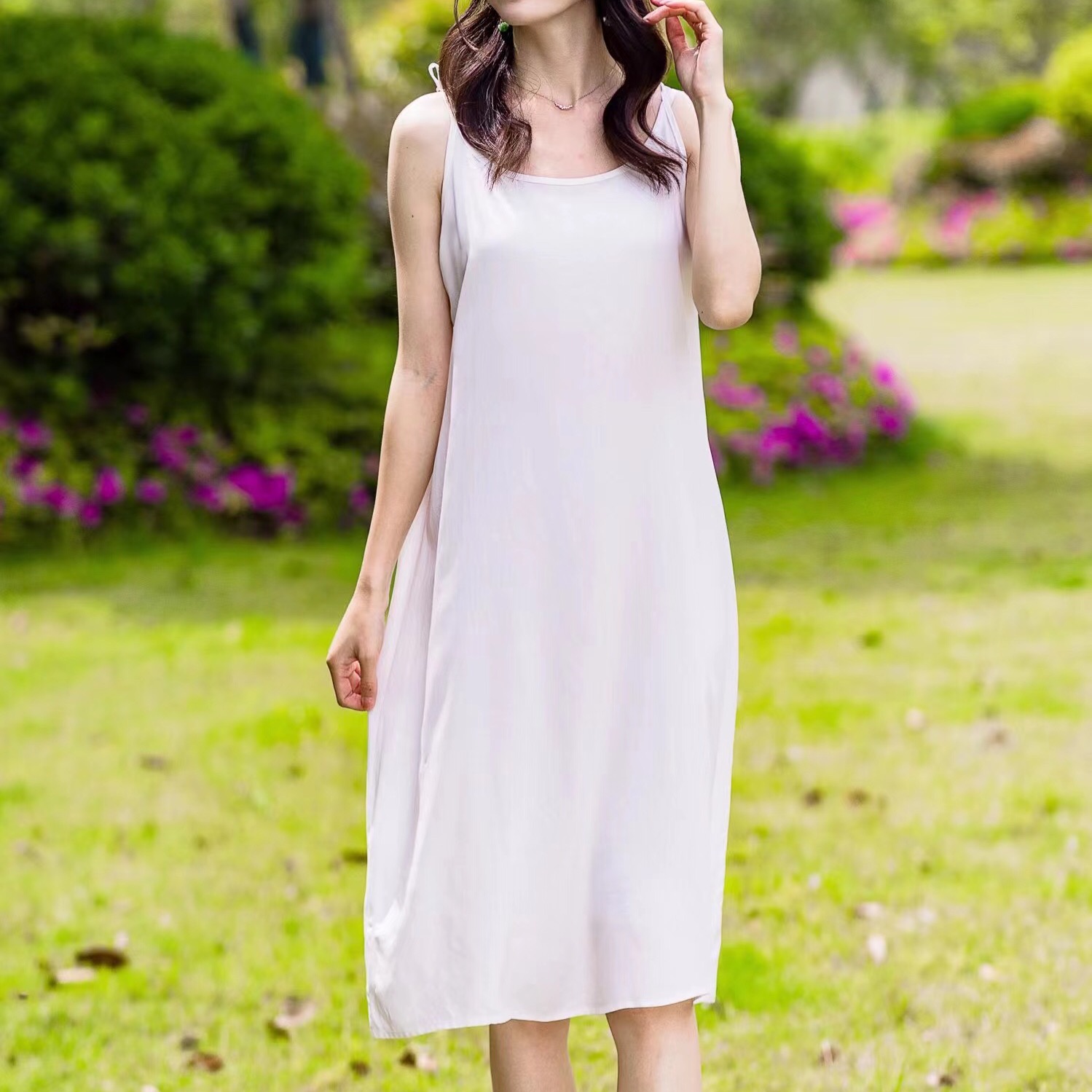 喜番 100棉百搭吊带背心裙