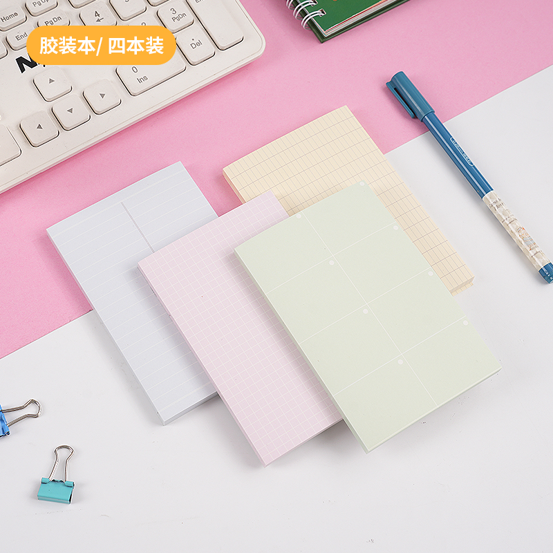 【书慧文具】盐系便签本 A7/M5 无粘性双面印 便签本50张/本