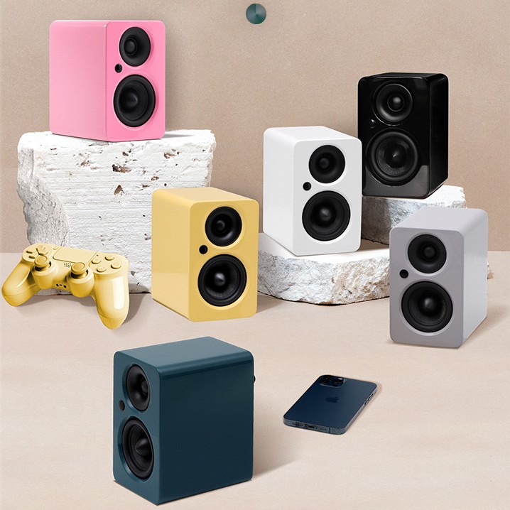 尊宝jamomini迷你桌面有源发烧音响蓝牙多媒体黑胶唱片机电脑音箱