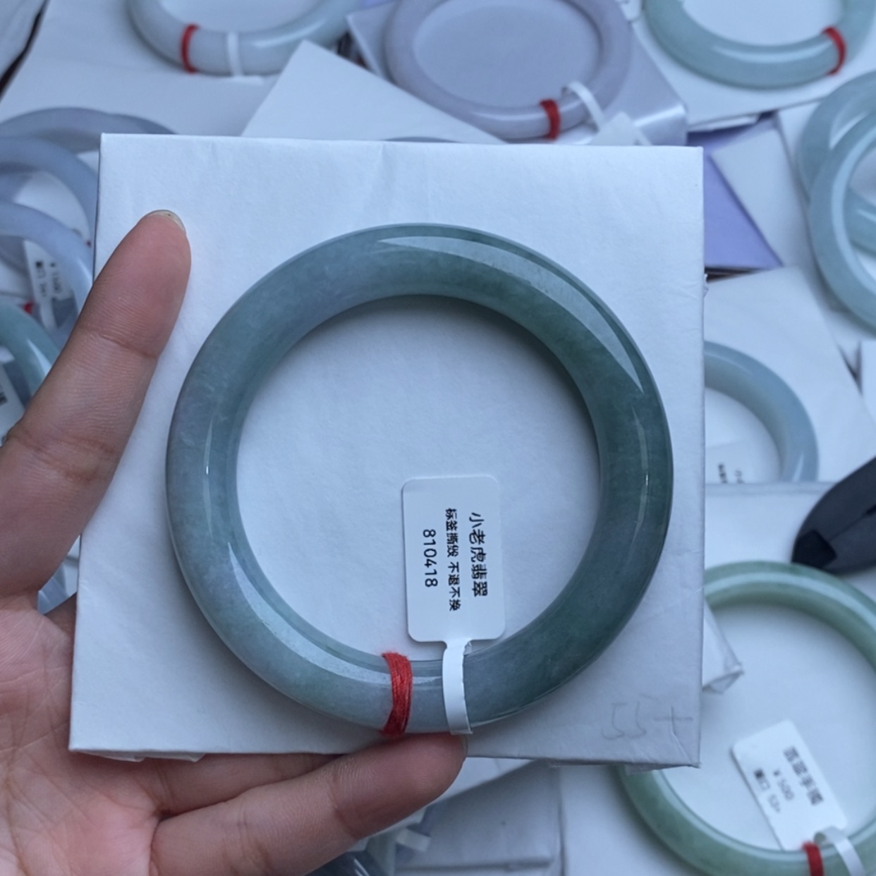 【闪购商品】翡翠手镯未镶嵌潼***霖