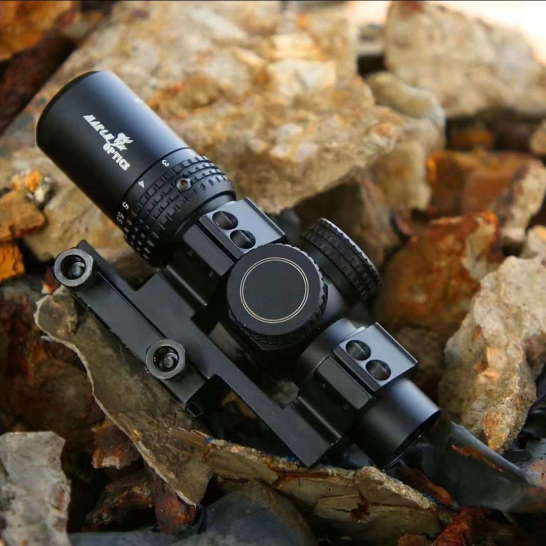 突鹰光学进军 HT1.5-5.5X20望远镜十字镜可变倍高清晰高抗震速瞄