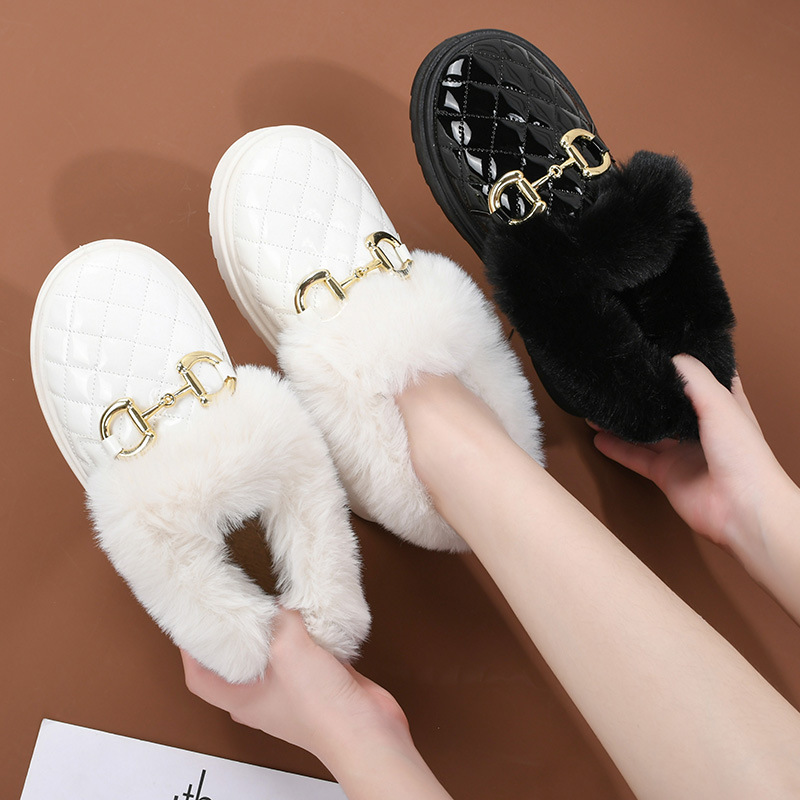 【一件代发】新款秋冬季女士雪地靴女鞋棉鞋加绒保暖防滑女棉鞋女