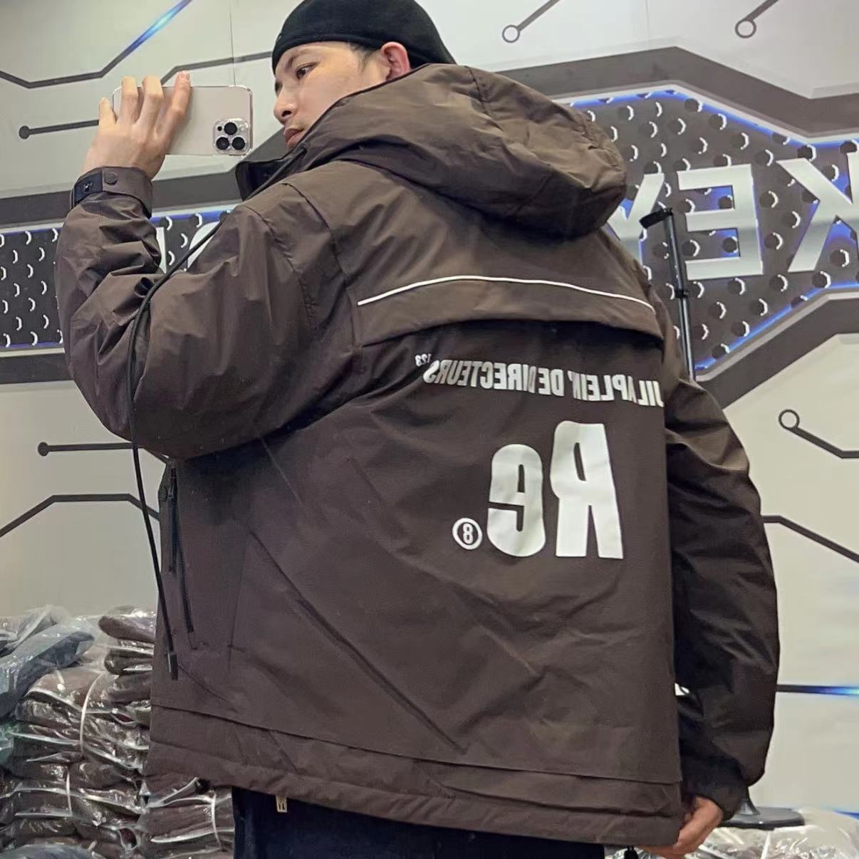 大占推荐 603-2 潮牌工装休闲时尚羽羽夹克外套