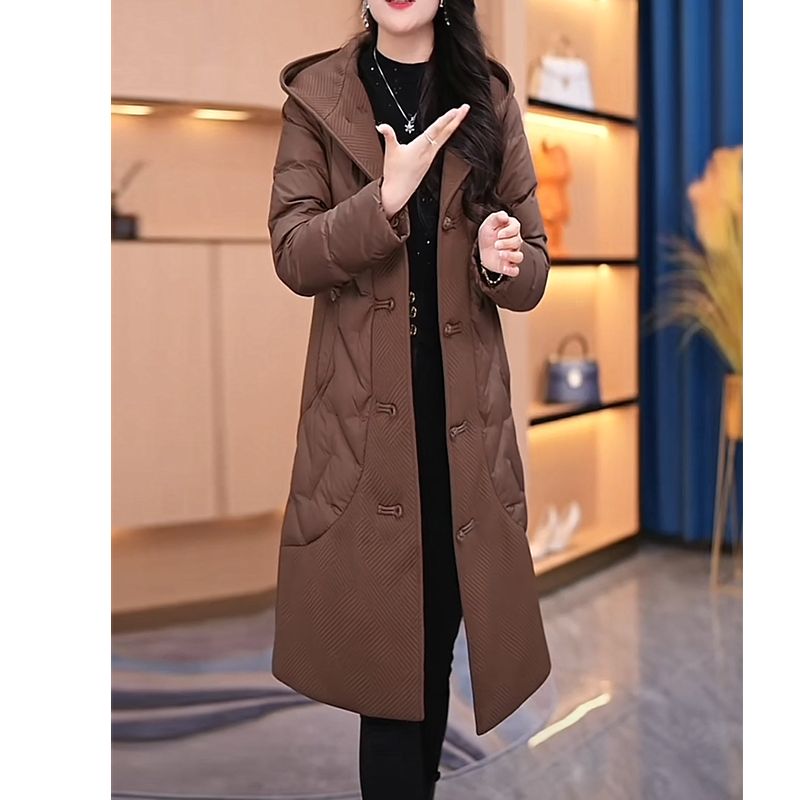 波司登加厚保暖羽绒羽绒服外套女秋冬季高端洋气百搭妈妈装过冬中
