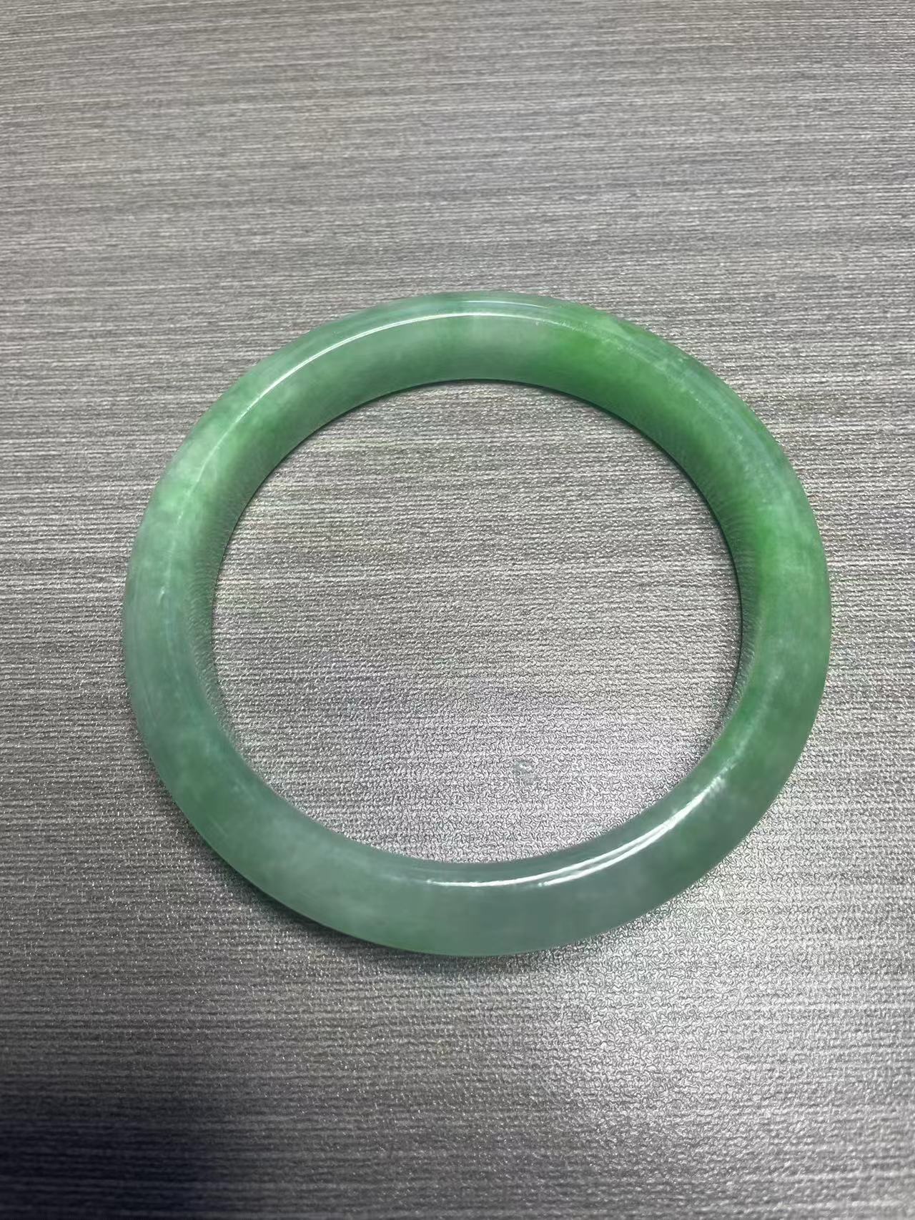 翡翠手镯专用链接（高冰飘绿美人镯冰透白手镯）