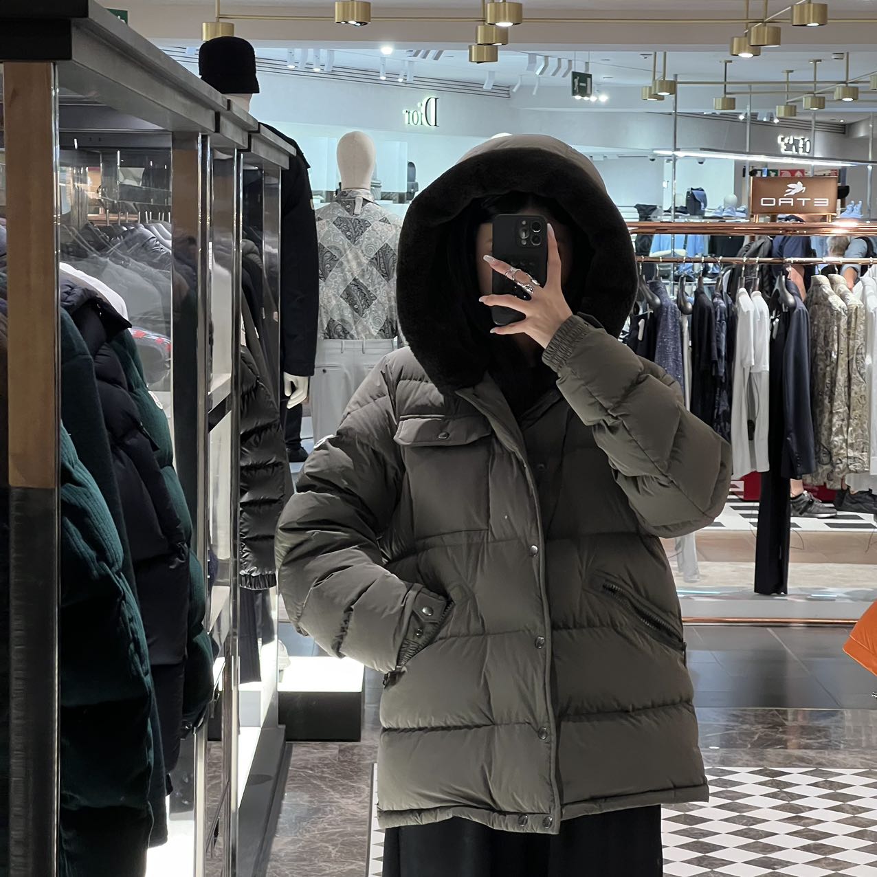 全新未使用 MONCLER 盟可睐蒙口/GG/MARCELETTES 男士羽绒服外套 