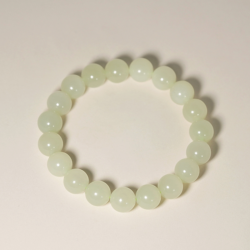 【石泽珠宝】和田玉晴水手串时尚百搭多样性发货10mm