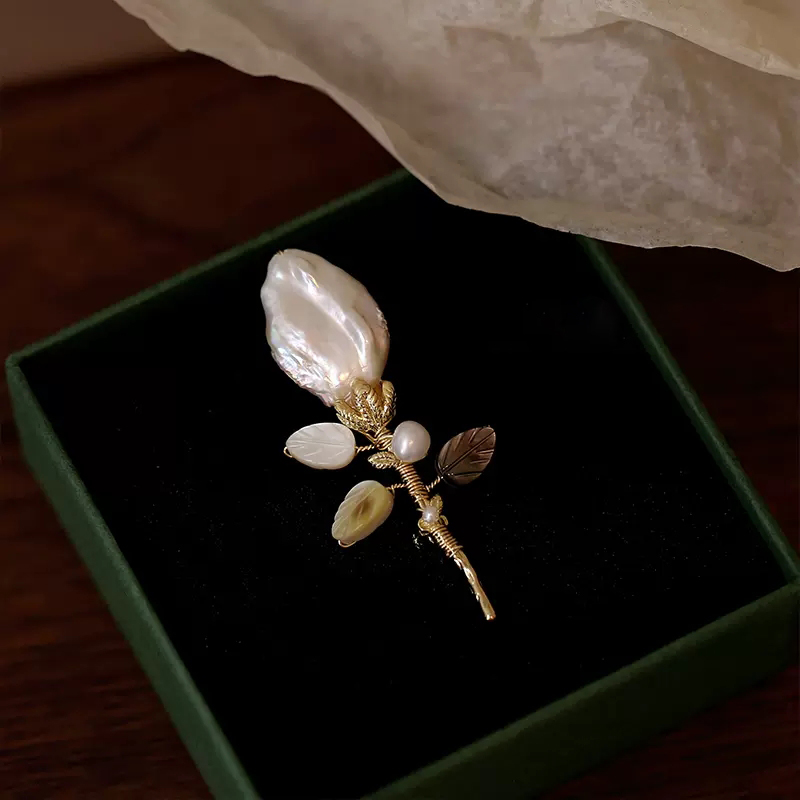 手工告白花束巴洛克胸花饰品   4013