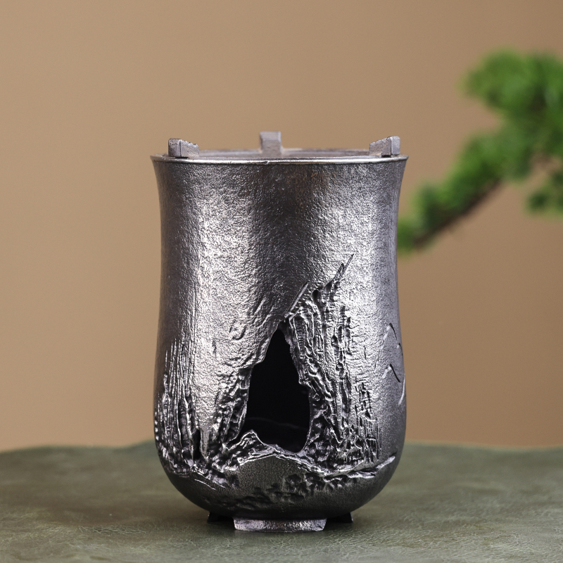 全手工砂铁山川炭炉