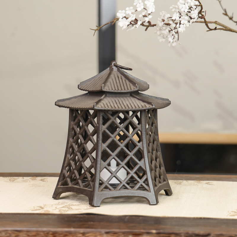 复古遥控型宫灯 家用茶室禅意 庭院用宫灯