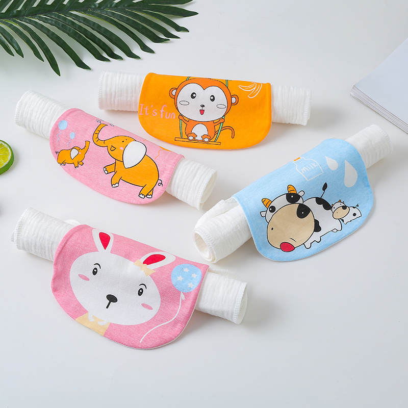 儿童纯棉吸汗巾幼儿园男童女童垫背巾止汗全棉纱布婴儿宝宝隔汗巾