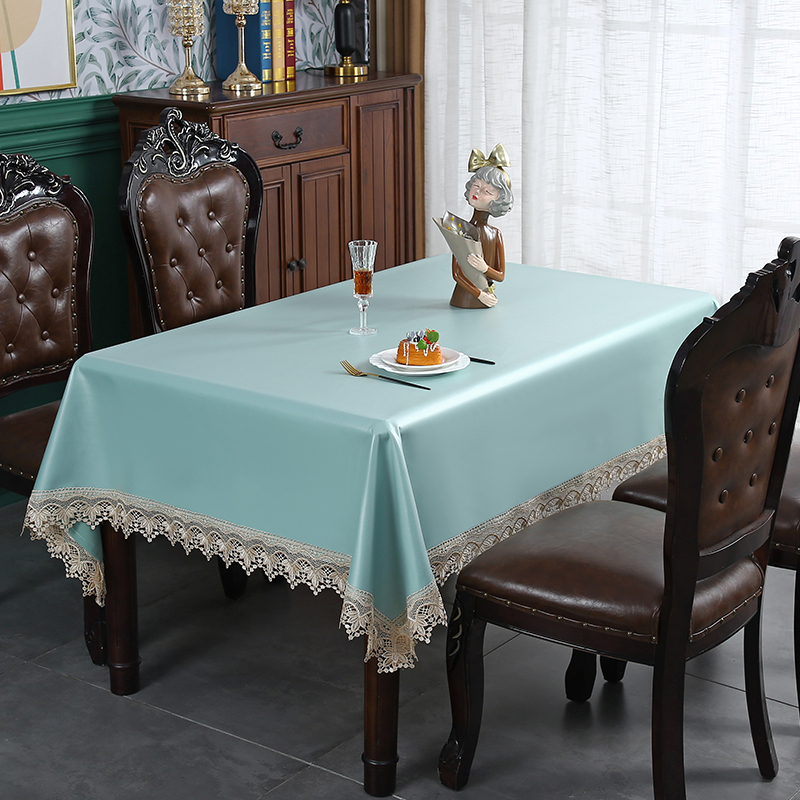 防水防油中式免洗茶几垫防尘家用防滑通用餐桌盖布轻奢风万用盖布