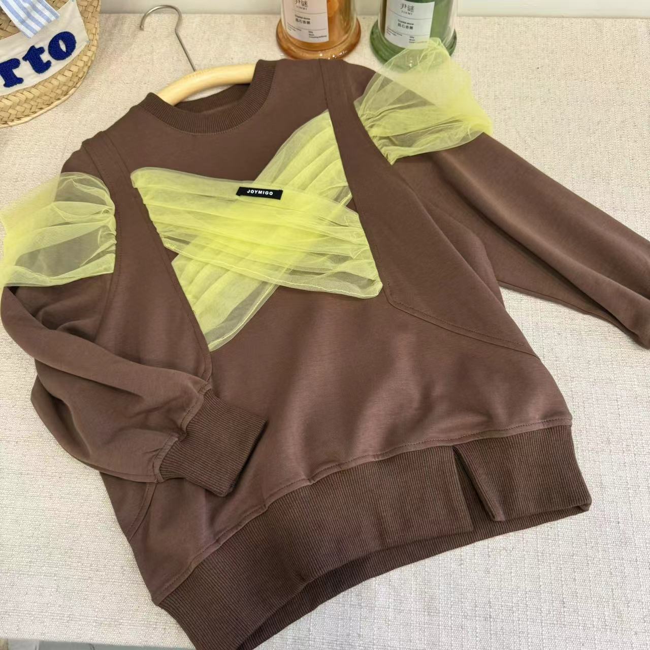 儿童QMG24C002915儿童圆领卫衣