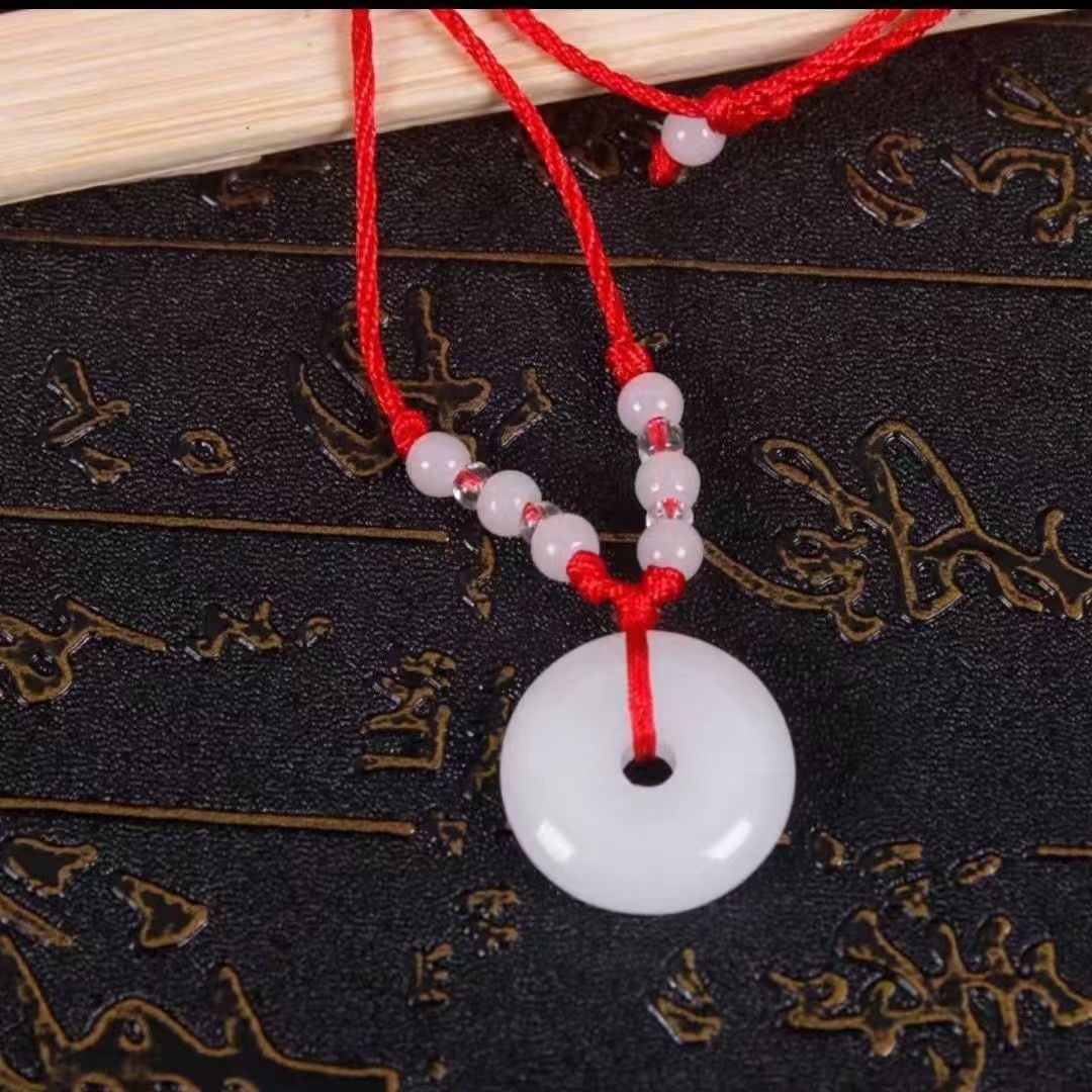 精致小巧百搭平安扣挂件到手1个jzdp