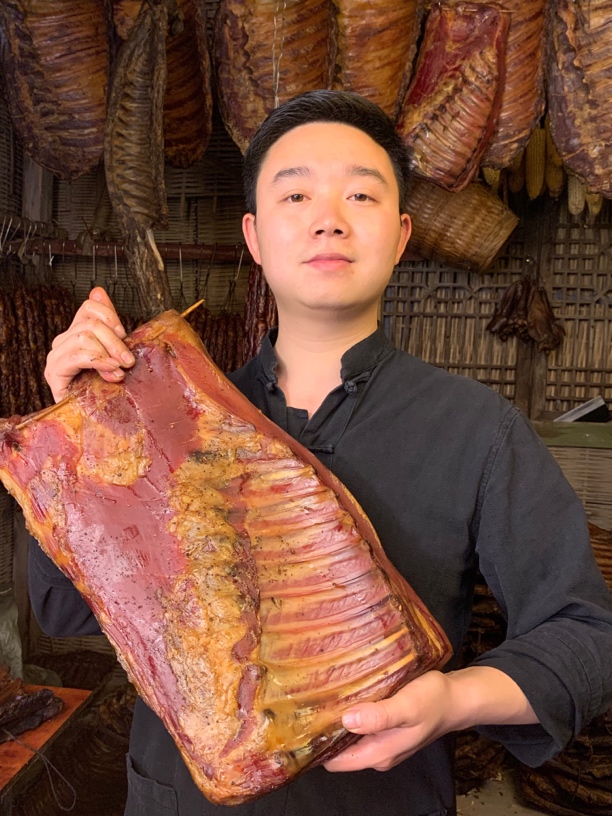 土家烟熏腊排骨半斤试吃装