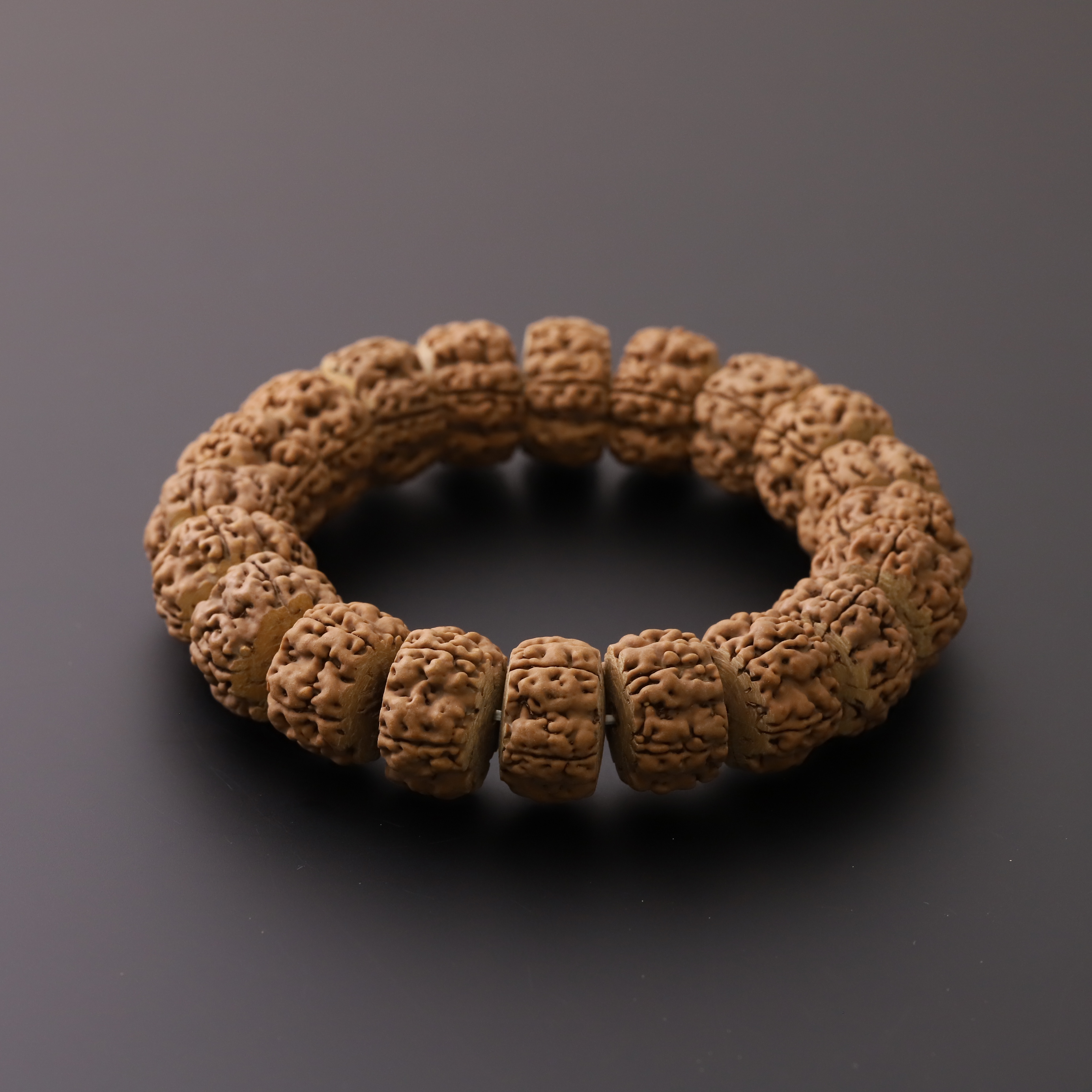 S7123【归圆藏式龙珠】精工高密秒沉水小金刚单圈手串（送工具）