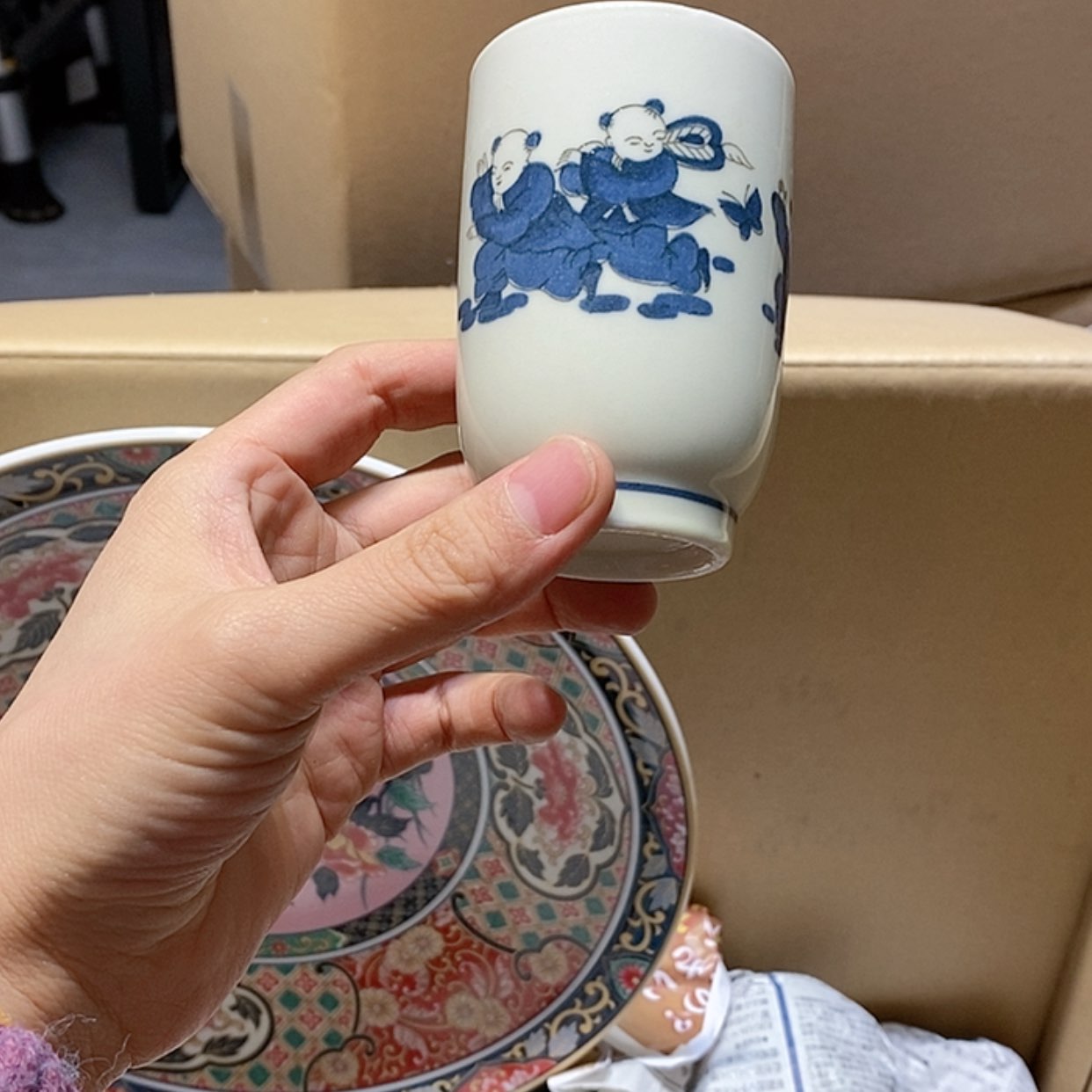 【闪购商品】硬质细瓷杯懂*