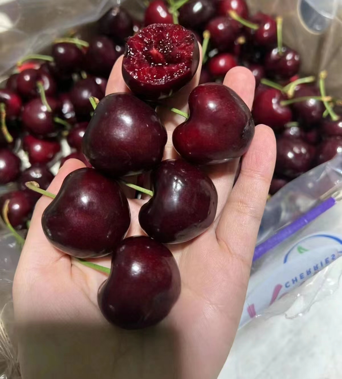 智利进口车厘子桑提娜新鲜水果