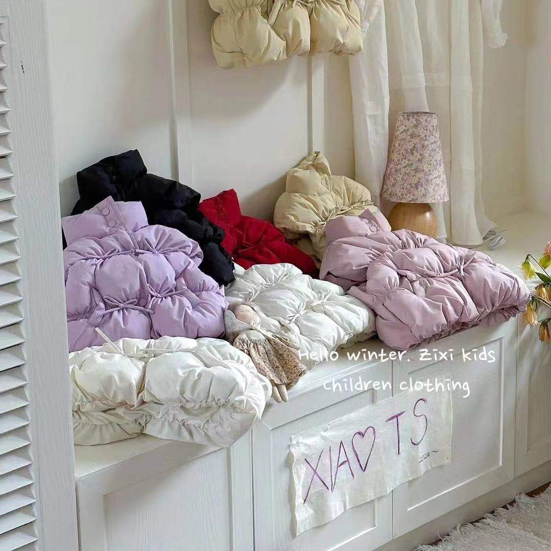 糖玉品牌高货女童外套手塞棉厚棉马甲【多巴胺系列马甲】