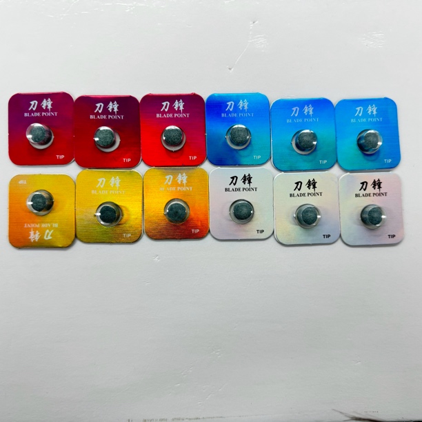 刀锋小头杆单层皮头斯诺克单层皮头中性皮头