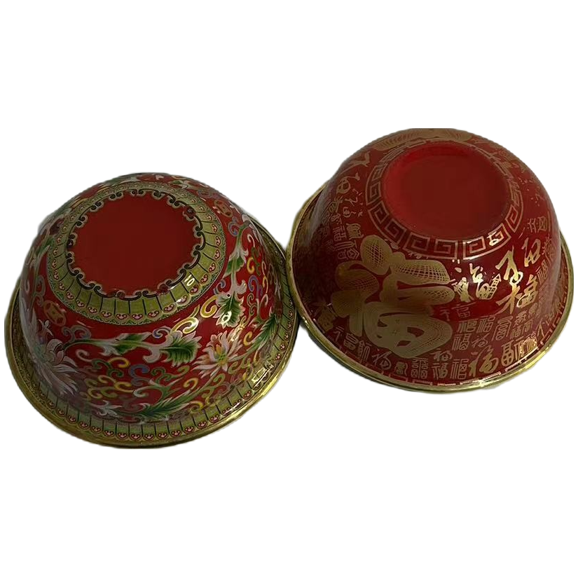 珐琅搪瓷纯铜加厚碗