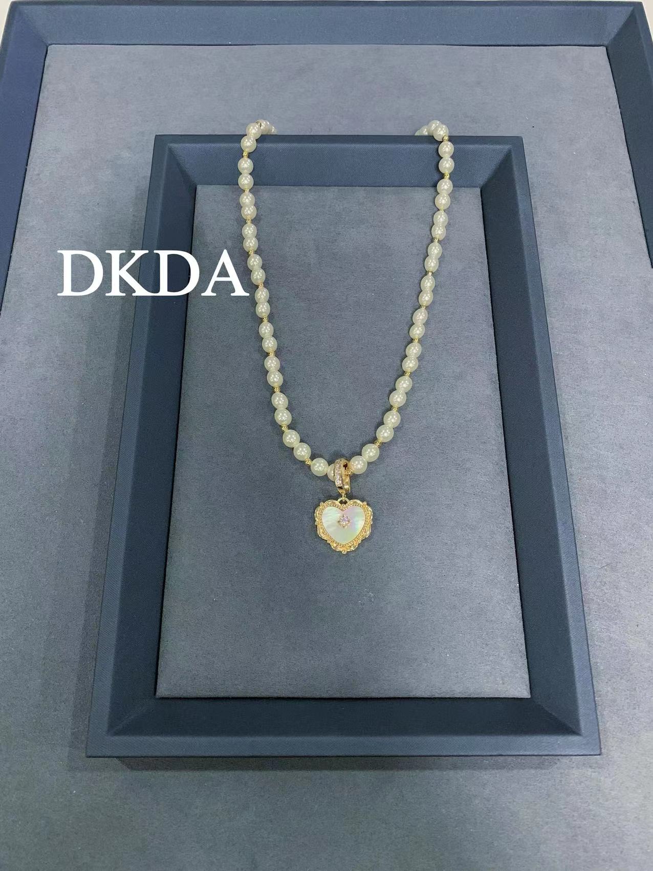 铜合金仿珍珠项链 S9680-气质轻奢百搭项链