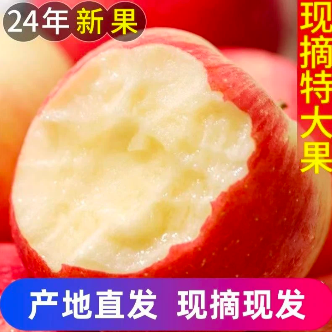苹果5斤一箱当季水果健康水果