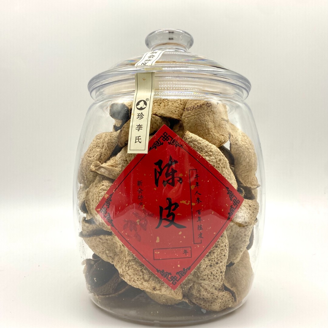 N蓝标【弯弓大寨】顶流 2006年塞口围新会陈皮罐装口围花果香沉香