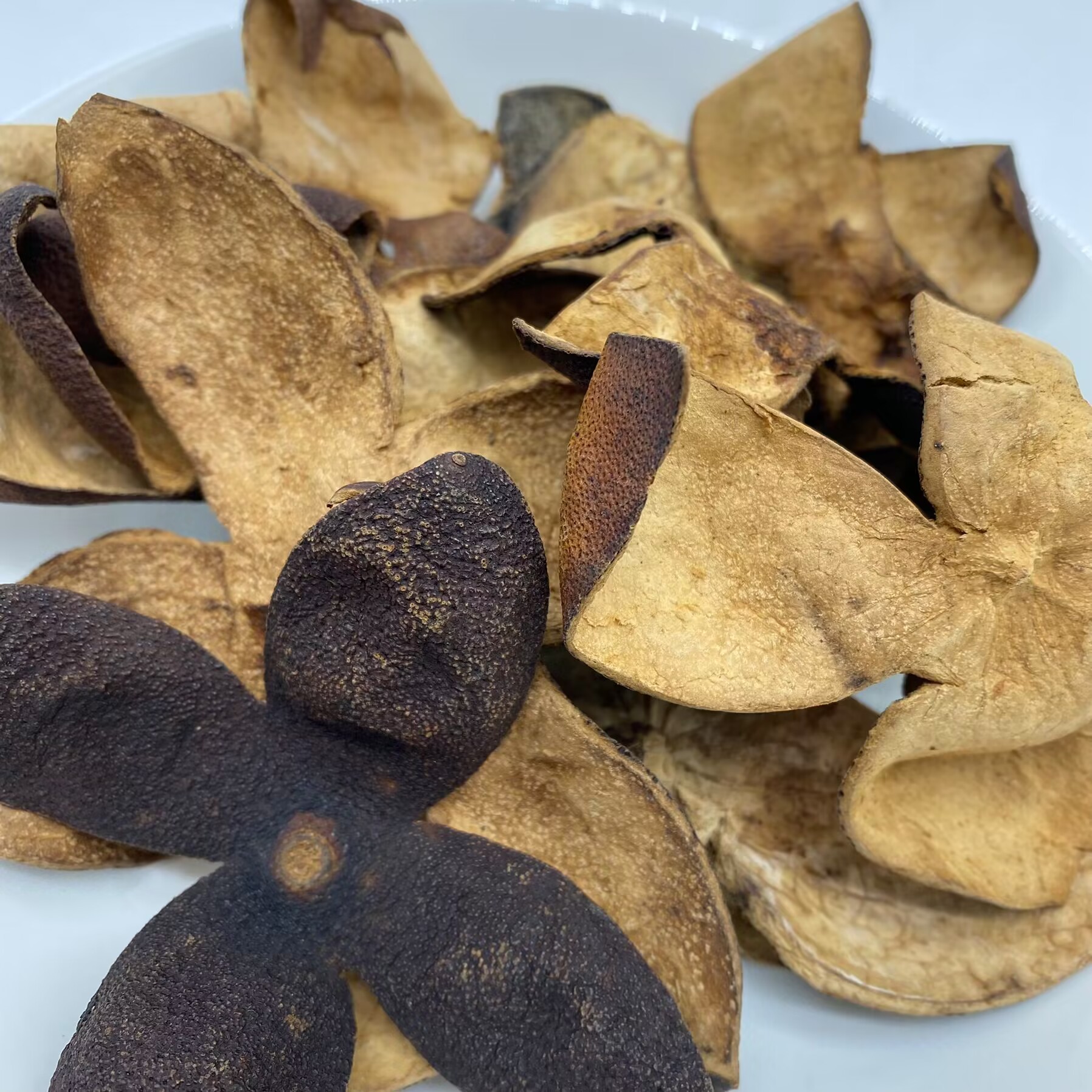 N【大红袍】四花红 34年陈天马四花二红皮，单片*4