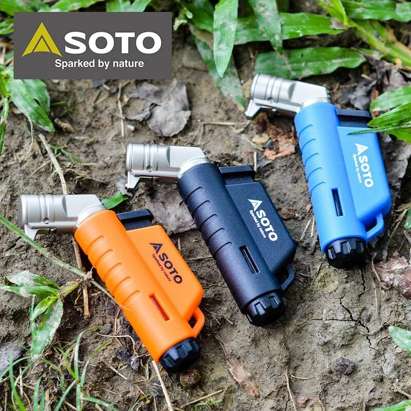 SOTO打火机防风迷你点火器户外露营便携超轻喷枪st-486soto486