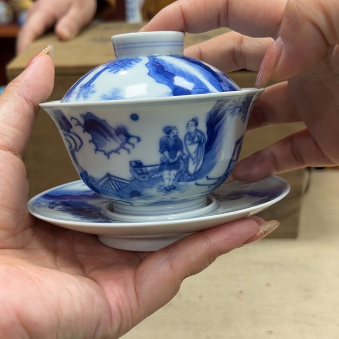 【闪购商品】陶瓷摆件阳**工