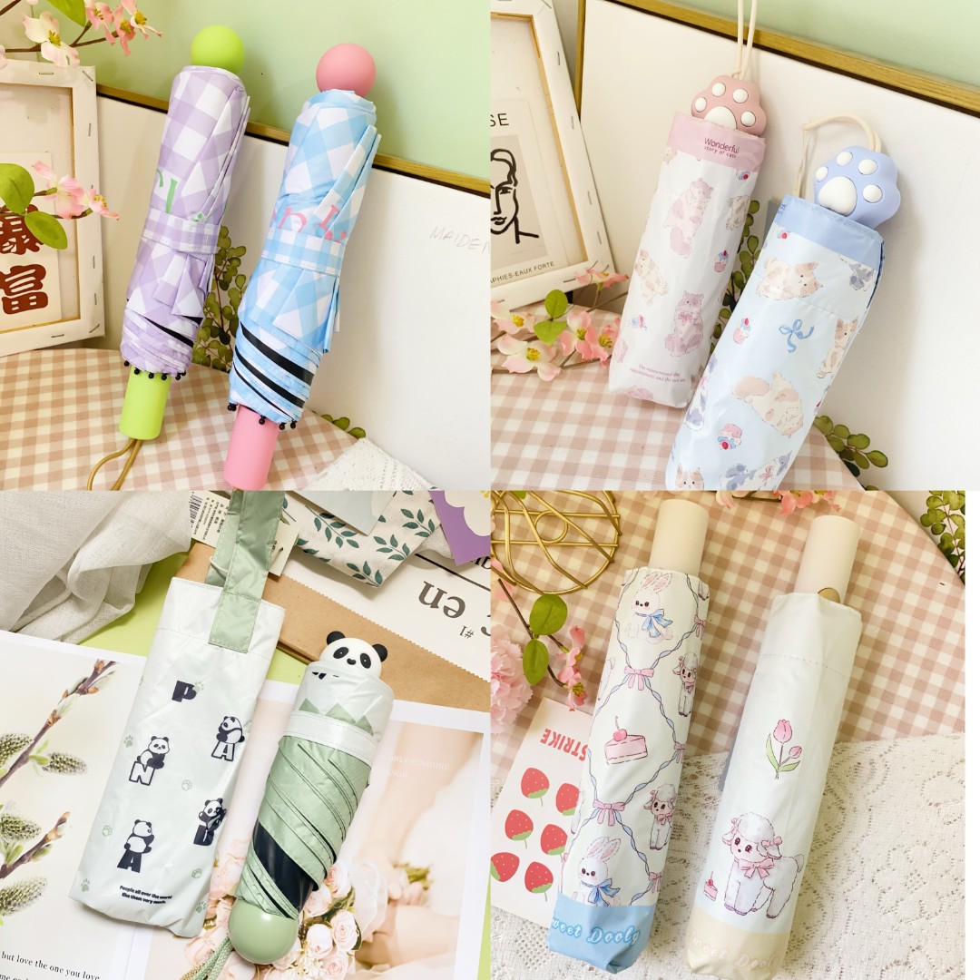 （编号501-699）晴雨伞黑胶太阳伞遮阳伞