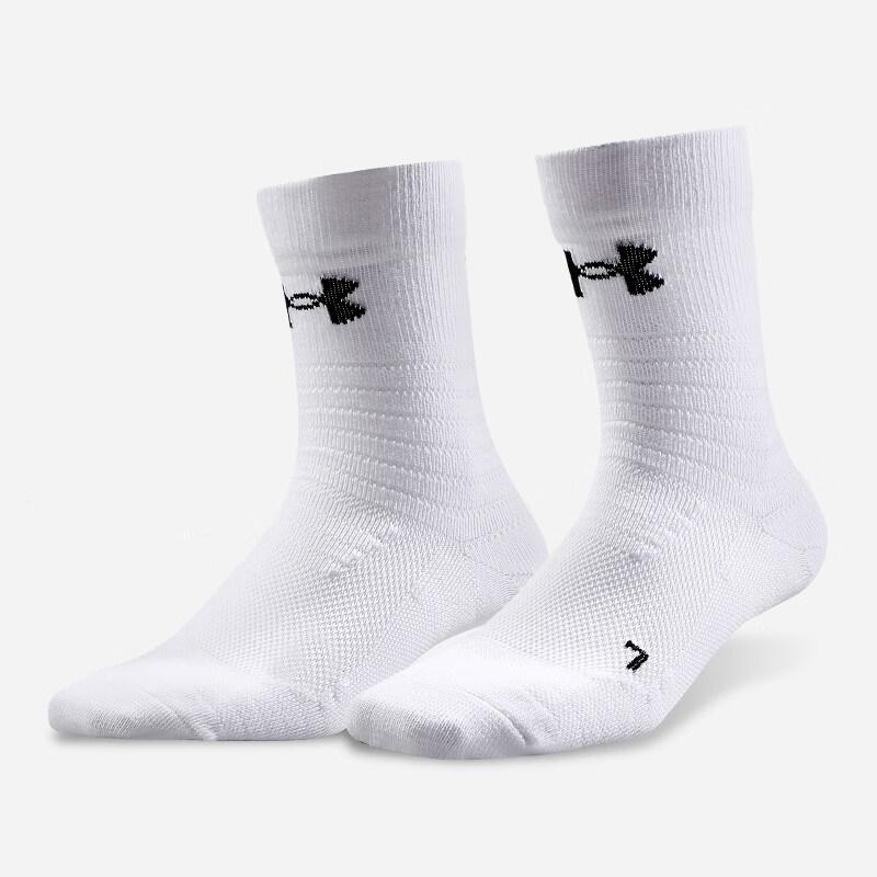 （Under Armour） 篮球袜子男运动袜中筒毛圈加厚冬季保暖袜吸汗