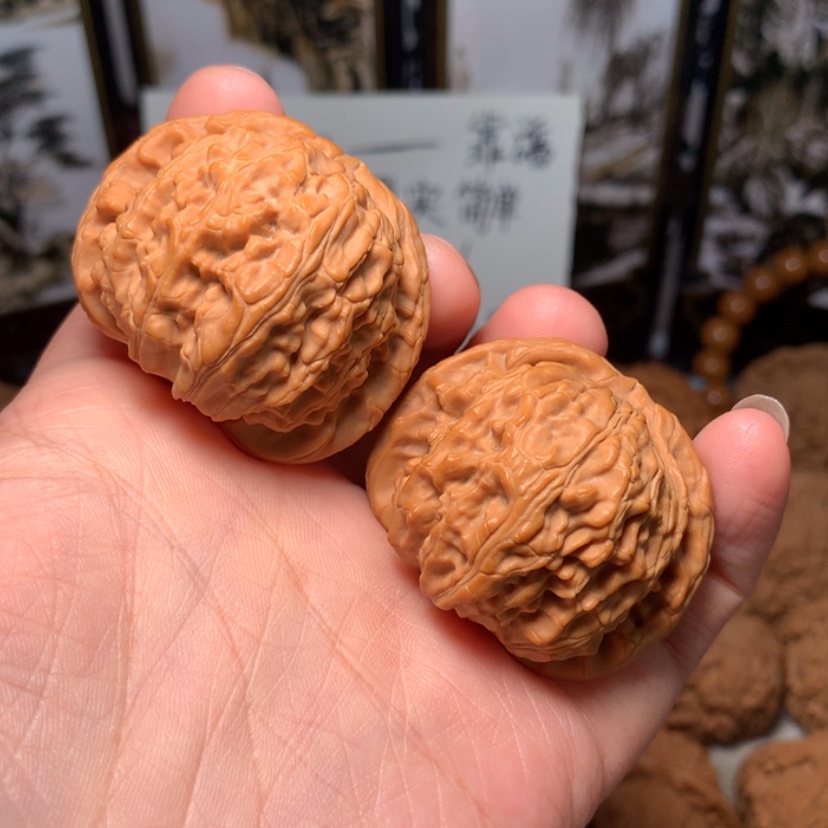 【闪购商品】文玩核桃吊坠?**?白狮子