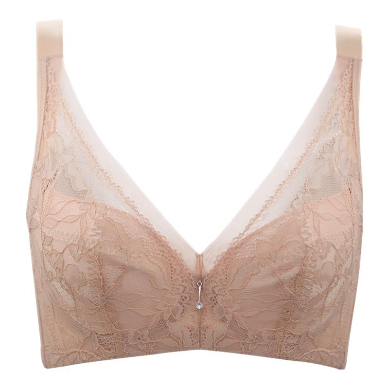 【特惠】贝佳人微花之恋全罩大码内衣薄棉显小软钢圈收副乳BW92908