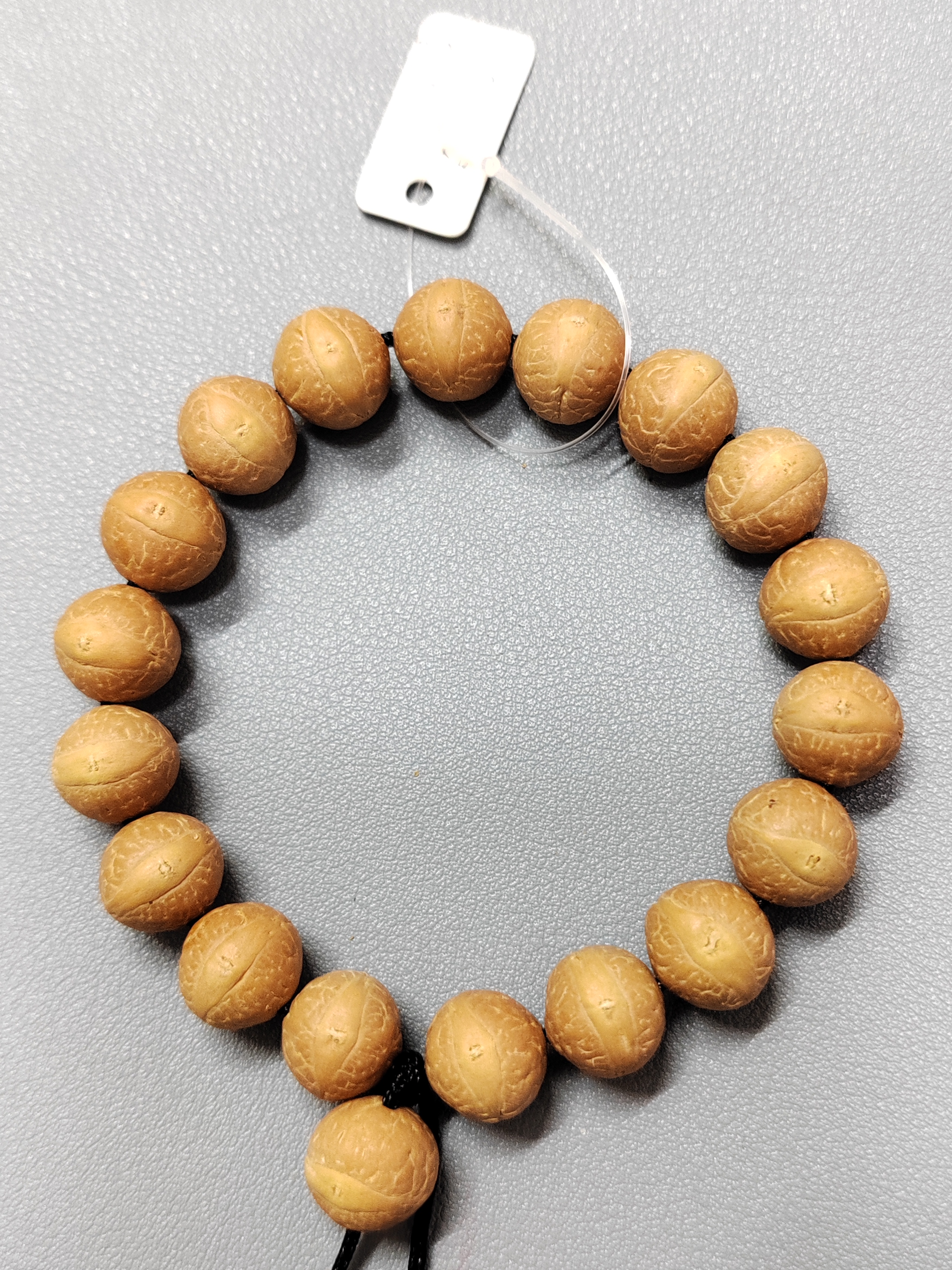 【WF12575】24年新籽12.5-12.99mm尼泊尔凤眼菩提手串18颗文玩手串
