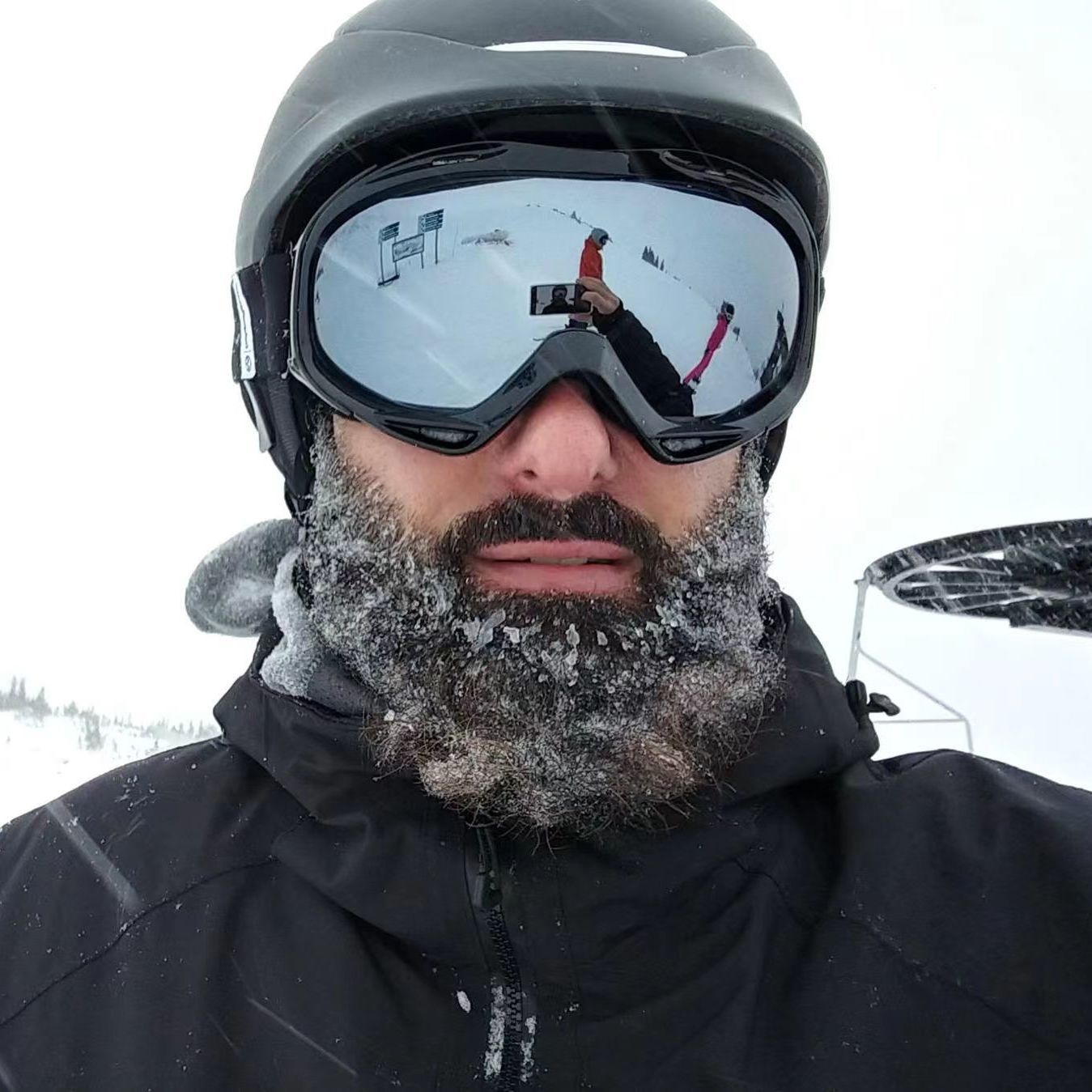 新柱面大视野双层仿雾防风滑雪眼镜滑雪镜可卡近视男女滑雪护目镜