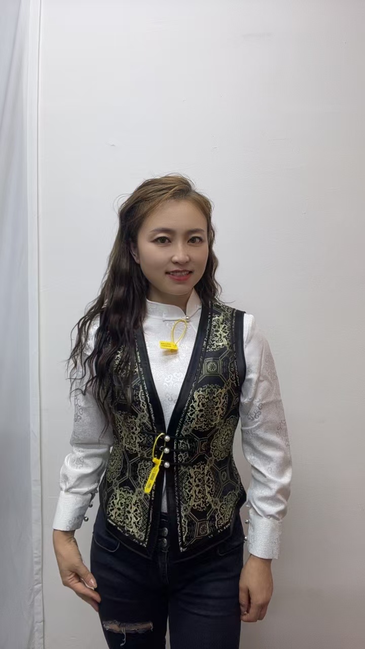 艾吉玛时尚气质百搭女士手工民族风款马甲