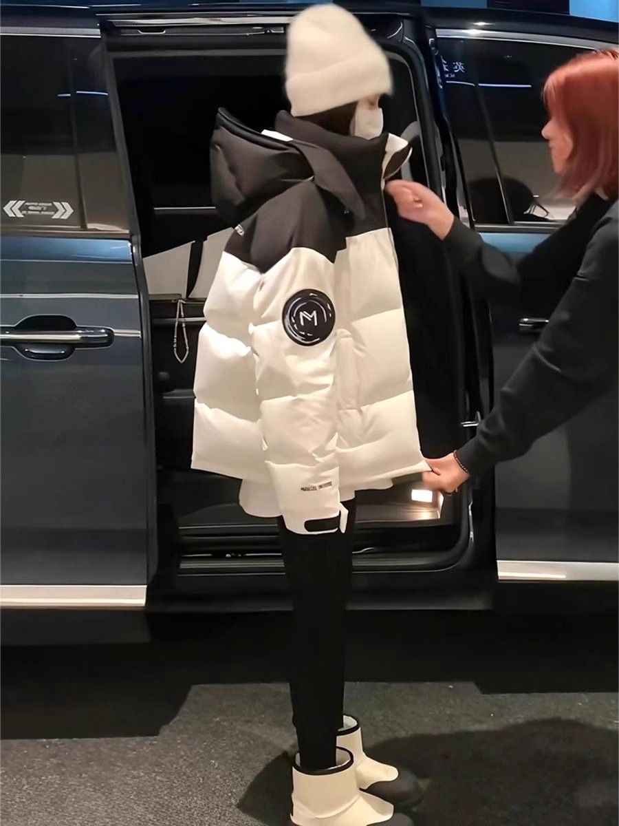 波司豋羽绒服服女2023冬季新款棉衣韩系宽松加厚面包服oversize棉