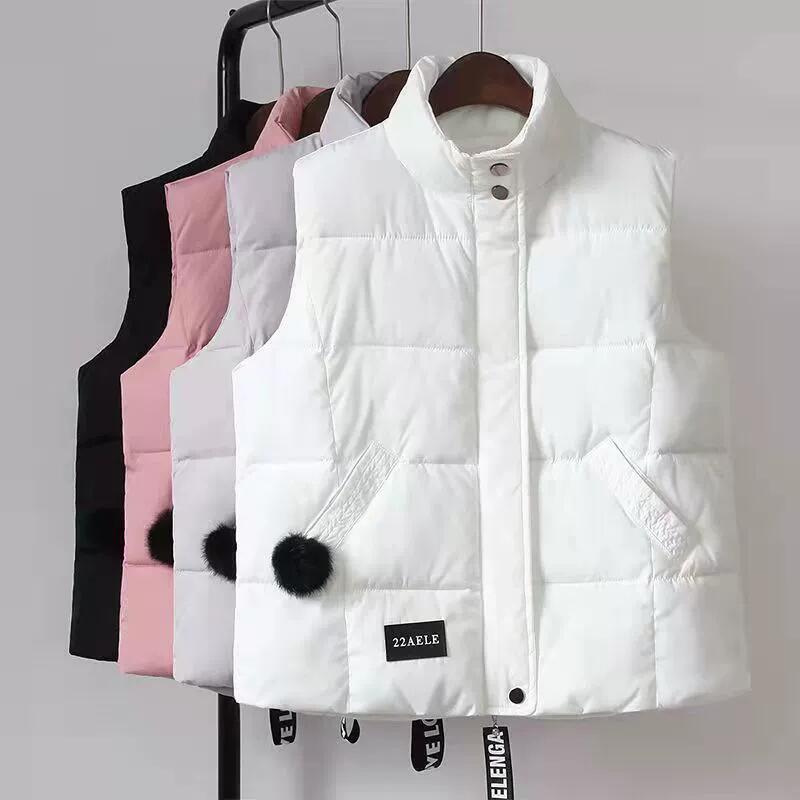 波司豋羽绒服马甲女冬季加厚保暖外穿背心显瘦立领宽松百搭外套秋